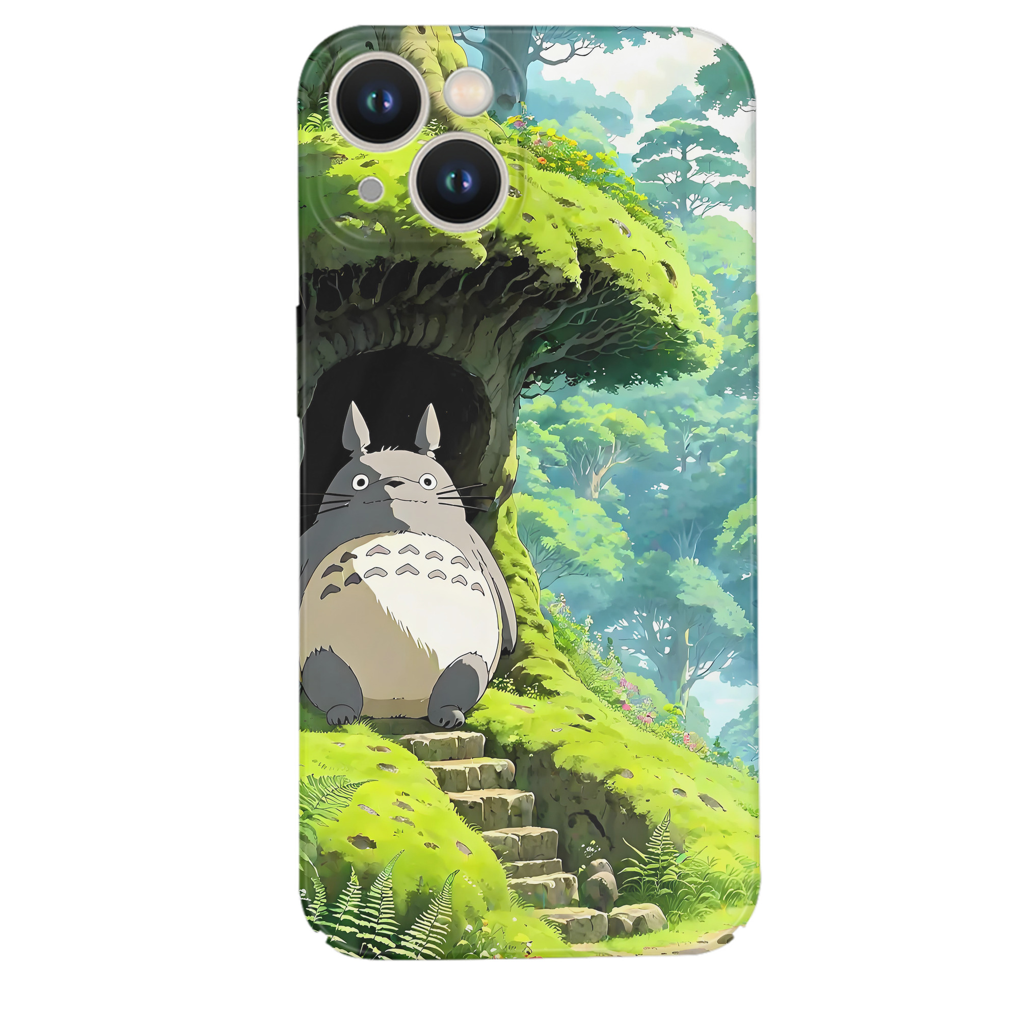 （画像用） となりのトトロ 草壁メイ 草壁サツキ My Neighbor Totoro Satsuki Kusakabe Mei Kusakabe 【iPhone 14シリーズ対応】ハードケース